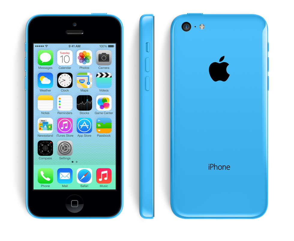 iPhone 5C 16 GO Bleu reconditionné