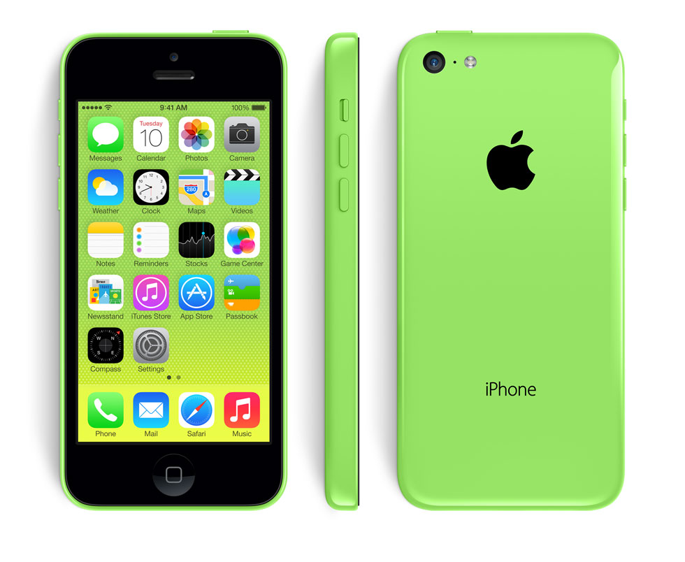 iPhone 5C 16GO vert reconditionné